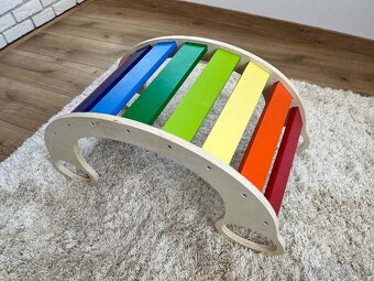 Dúhová Montessori hojdačka - 4