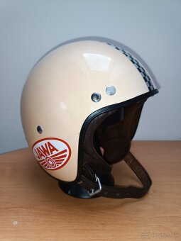 Stará přilba, helma - bílá - 4