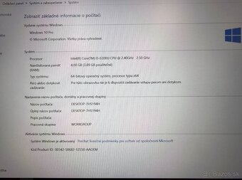 Notebook Dell Latitude E5470 / i5 / SSD / Full HD - 4