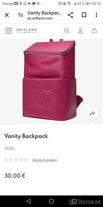Vanity ruksak.. Novy sýto ružový - 4