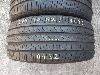 275/45 R21 -2 kusy letné Pirelli - 4