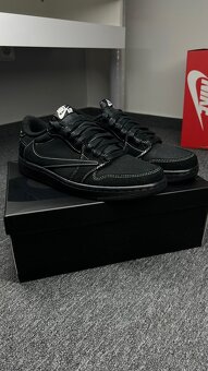 Nike Travis Scott Air Jordan 1 Low OG "Black Phantom" - 4
