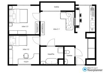 PRIPRAVUJEM novo zrekonštruovaný 3 izbový byt, 75m² - 4