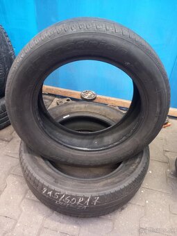 Pneumatiky letné 2ks - BF Goodrich 215/60/R17 - 4