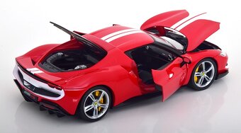 Ferrari 296 GTB Assetto Fiorano 2022 Red - 1:18 Bburago - 4