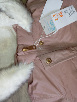 Hrubá zimná bunda veľkosť 98 - 4