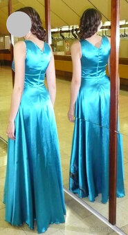 Spoločenské šaty dlhé M - 4