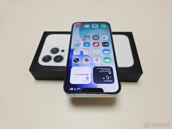 Apple iPhone 13 PRO 128GB SILVER,BATERKA 100% - 4