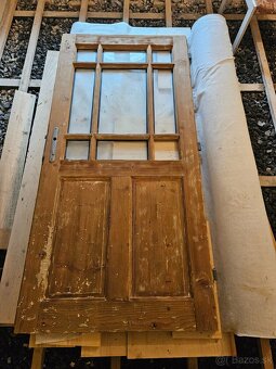 Staré drevené dvere - 4