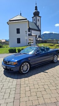 BMW 330i, Ci, Cabrio, 6st, manuál, 170kw, e46, pôvodný stav - 4