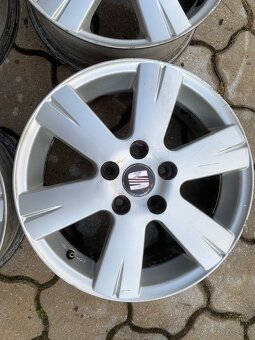 Predám hliníkové disky elektrony 5x112 R16 - 4