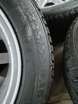 5x112 R16 225/55/R16 zimná sada audi a6 - 4