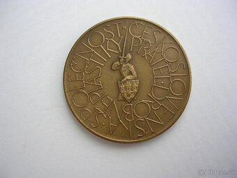 AE medaila 10 dukát Karel IV. - návrh Jiří HARCUBA 1978 - 4