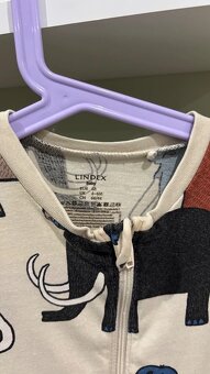 Pyžamo s mamutmi Lindex, veľ. 68 - 4