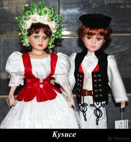 Predám nové slovenské krojované bábiky č. 3 - 4