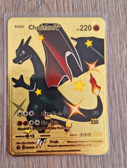 Kovová Pokémon karta - 4