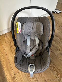 Cybex Priam 3v1 – veľmi zachovalý, farba šedá - 4