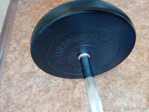 Chrómovaná EZ-činka INSPORTLINE CEM 27 kg - NOVÁ za 1/2 ceny - 4