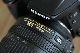 Nikon d3400 s bluetooth - VR objektiv 18-105 AF 1 tis. cvak. - 4