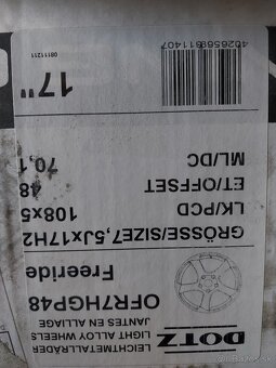 7,5Jx17 5x108 ET48 - DOTZ FREERIDE - 4