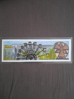 Handmade záložky téma Černobyľ, Pripiať - 4