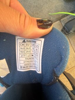 Nastaviteľné kolieskové korčule Rollerblade 26 až 29 - 4