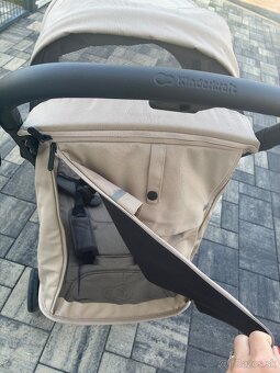 KINDERKRAFT SELECT cestovný športový kočík Nubi 2 sand beige - 4