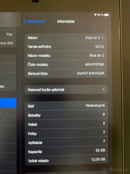 iPad Air 2 - 32gb + Cellular - 4