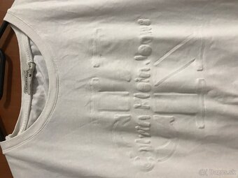 CALVIN KLEIN originál white damske tricko S/M - 4