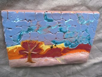 umelecká keramika  - strom - 4