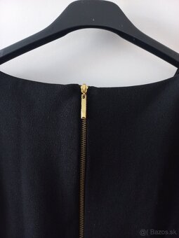 Šaty dámske čierne krátke - 4