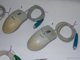 Predám Retro myši na serial, PS/2, a USB port - 4