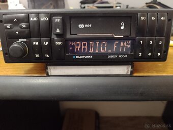 Predám radio Blaupunkt Lubeck Rcc45 - 4