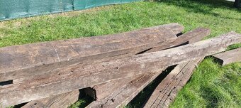 Podvaly, drevene tramy - 4