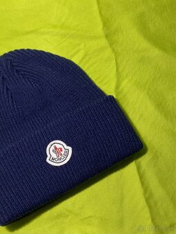 Moncler Navy Blue Čiapka - 4