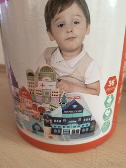 Detské kocky - mestečko - 4