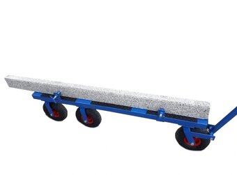 Wózek do transportu płyt granitowych, skuter na cmentarz - 4