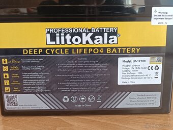 Batéria Lifepo4 12V 100Ah - 4