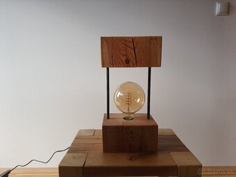 Drevená lampa - 4