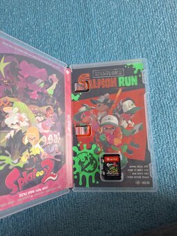 Nintendo Switch OLED + 7 hier + 2x Joy-Con + púzdro – stav a - 4