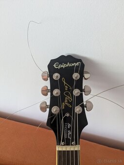 Epiphone Les Paul standard ebony left - 4