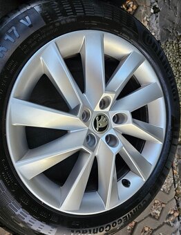 alu disky skoda superb III 5x112 r17 - 4