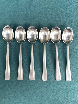 Art deco príbor Sandrik 6os. - 4