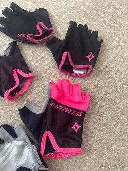 Cyklo rukavičky veľ. XS/S - 4