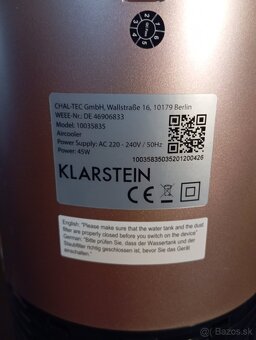 Predám ventilátor Klarstein. - 4