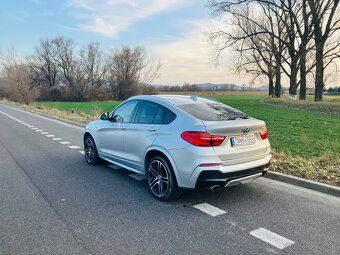 BMW X4 xDrive20d M-Sport, hnedá koža, veľmi pekný stav - 4
