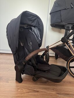 Cybex priam rosegold - black kočík - 4