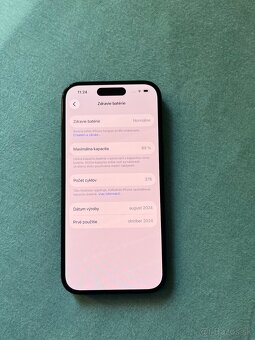 iPhone 15,black,zdravie 89% - 4