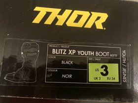 Detské čižmy Thor Blitz XP Mini na motokros - 4