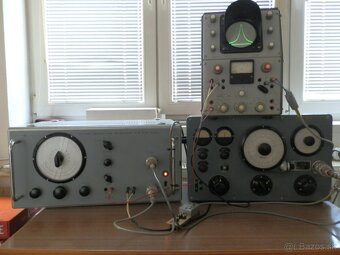 Rohde & Schwarz Wobbelsender 5,Empfänger SMAF ,Križík - 4
